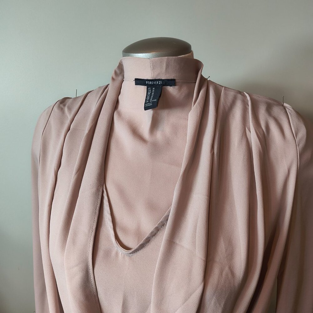 FOREVER 21  Drape Blouse - Picture 2 of 5